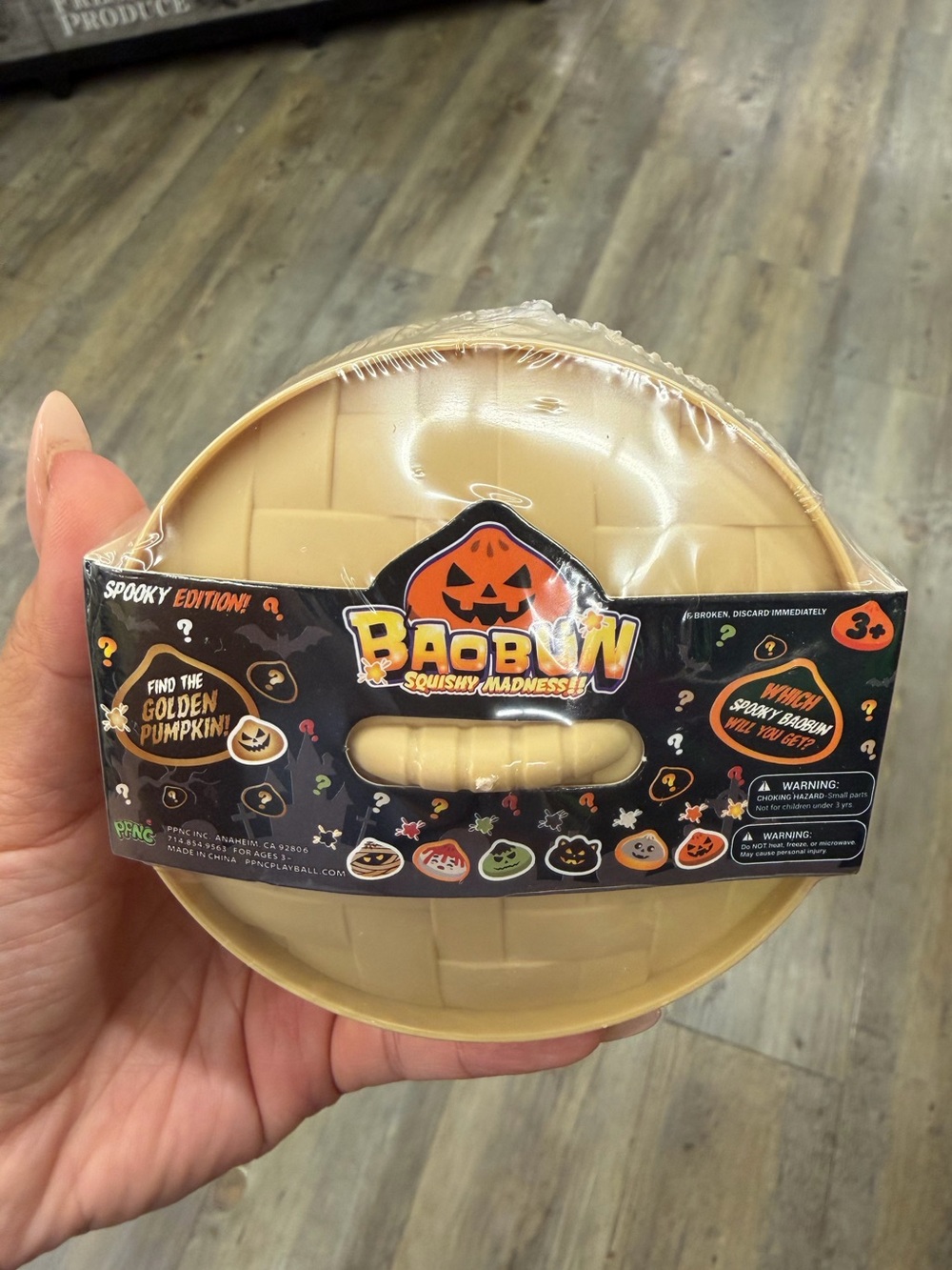 Bao Bun Squishy Madness Spooky Halloween Edition Golden Pumpkin